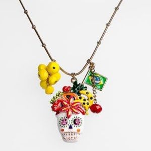 Betsey Johnson Rio RARE necklace earrings